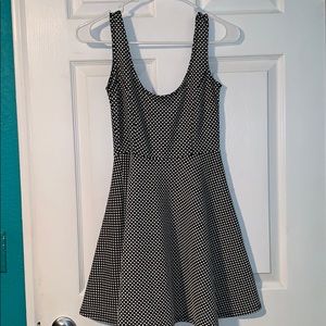 Polka dot skater dress